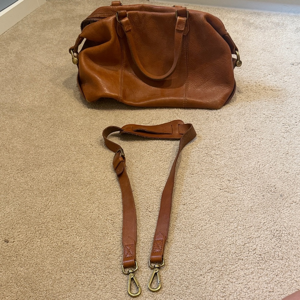 Madewell Tan Leather Handbag - Picture 4 of 7